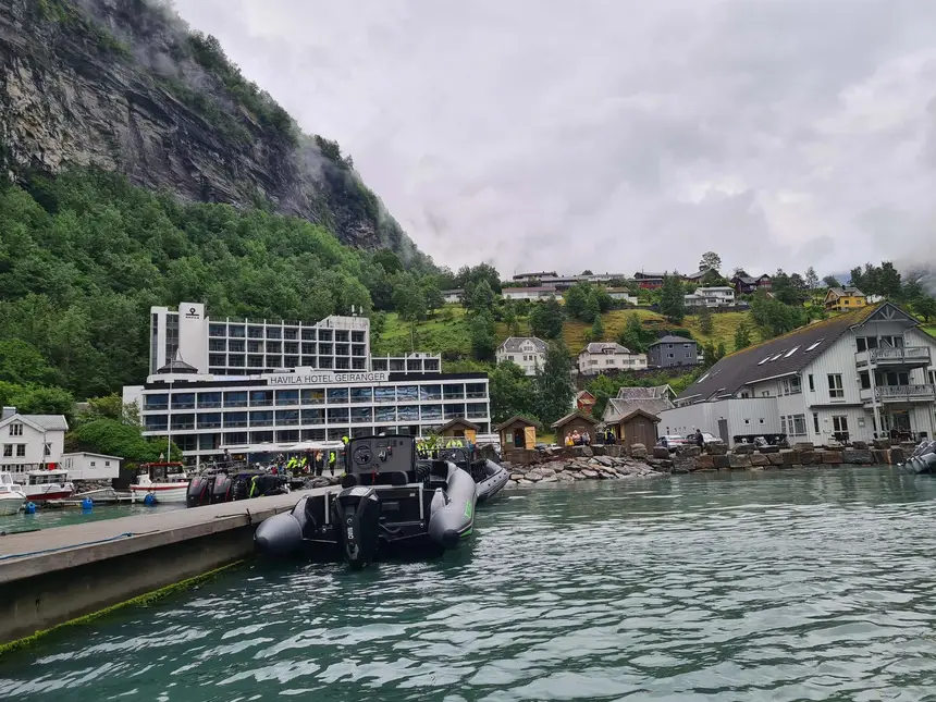Havila Hotel Geiranger in Geiranger · direkt am Fjordufer