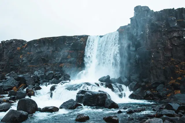 Öxarárfoss in Þingvellir